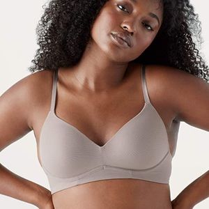 True & Co Women's Freewire Mesh Lightly Lined Bra